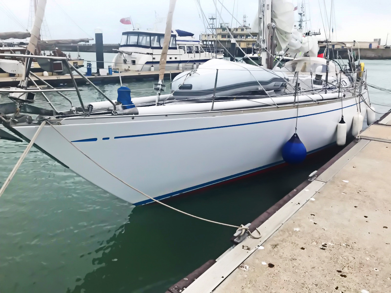 SY Montana Swan 48 in Ramsgate