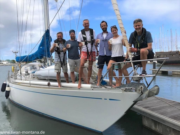 Arrival in St. Lucia at the ARC 2020 with SV Montana, Swan 48